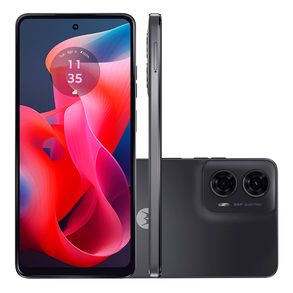 Motorola Moto G24 128GB - Grafite Motorola Moto G24 128GB - Grafite